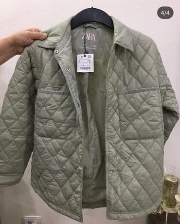 национальный пиджак: Куртка деми zara!!! Размер европейский 9 — 3