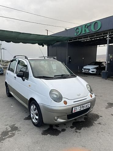 Daewoo Matiz: 2003 г., 0.8 л, Автомат, Бензин, Хетчбек lalafo.kg да Daewoo Matiz: 2003 г., 0.8 л, Автомат, Бензин, Хетчбек