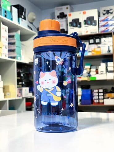 детская силиконовая посуда: Бутылка для воды(детский) #бутылкаводы #вода — 2