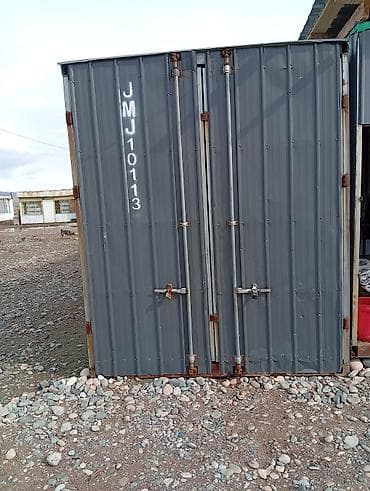 продаю листы контейнер: Металлический контейнер/блок-бокс кубовик, каркасный - Габариты — 2