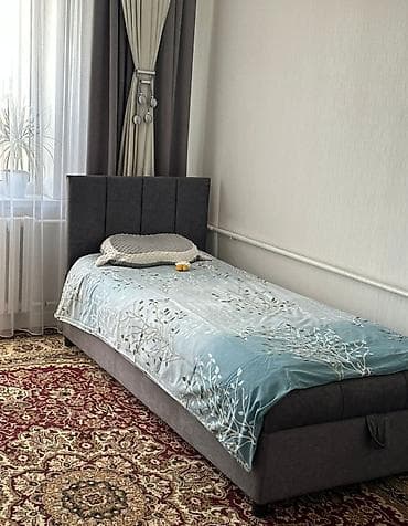 односпальные кровати фото: Односпальная кровать, Новый, С мягким изголовьем, В рассрочку, длина - 200 см — 9