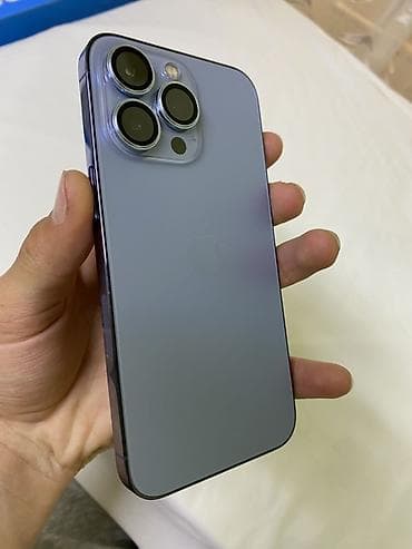 samsung note 6: IPhone 13 Pro, Б/у, 128 ГБ, Blue Titanium, Кабель, 100 % — 5