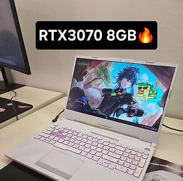 Ноутбук, Asus, 16 ГБ ОЗУ, AMD Ryzen 7, 15.6 ", Б/у, Игровой, память NVMe SSD