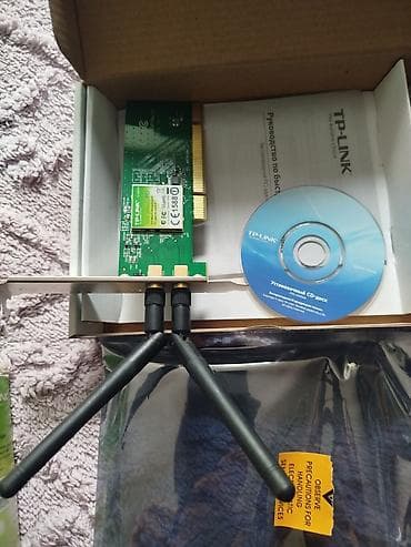 Стол компьютерлери жана комлектөөчүлөр: TP-Link TL-WN851ND — беспроводной PCI-адаптер серии N для настольных — 3