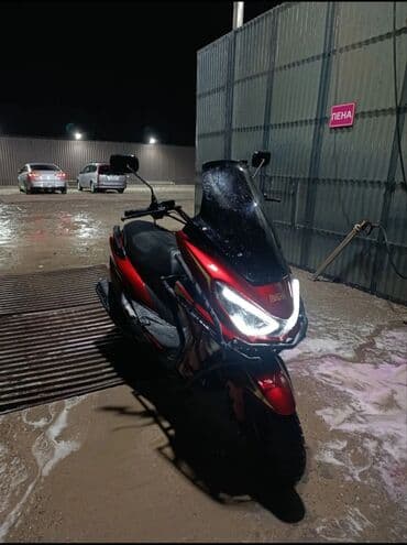 боковые зеркала скутера: Скутер BARS (максискутер) в спортивном стиле - Кузов: обтекатели в — 1