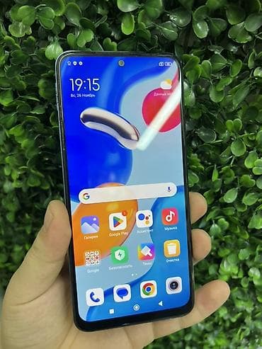 редми с 11: Redmi, Redmi Note 11, Б/у, 128 ГБ, цвет - Синий, 2 SIM — 1