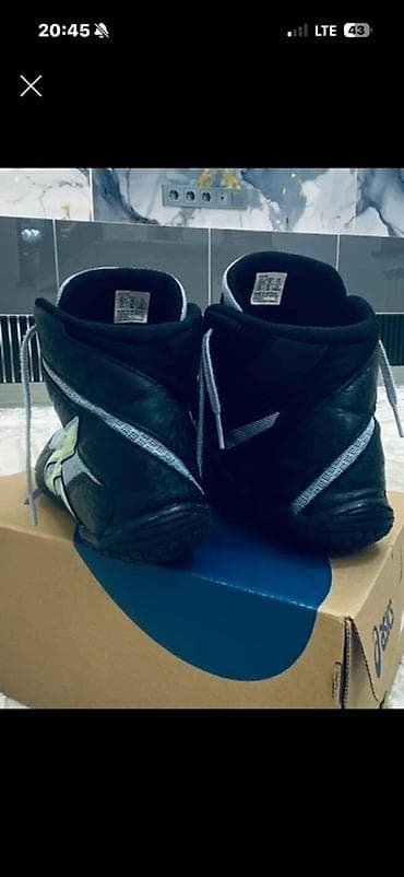 борцовки asics tiger: Мужские кроссовки, 40, 39.5, 40.5, Asics, Б/у, цвет - Серый, Бесплатная доставка, Платная доставка, Самовывоз — 3