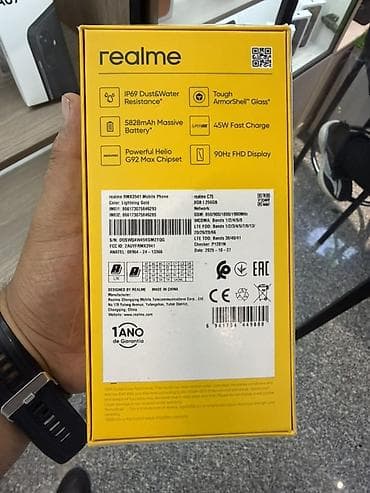 oneplus 5t: Realme C61, 256 ГБ, цвет - Золотой, 2 SIM — 2