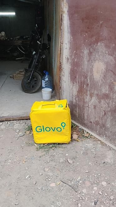 Аксессуарлар: Продаю Термосумку-рюкзак Glovo для доставки. Подойдёт для курьеров — 2