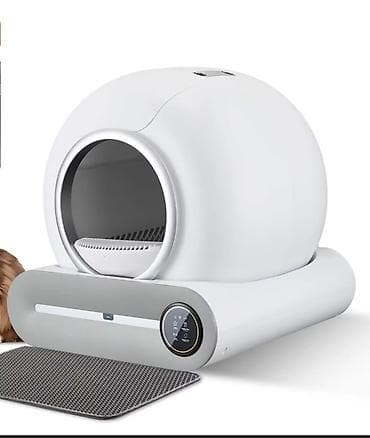 Б/у Автоматический умный туалет для кошек - Сферическая закрытая