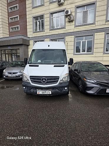 Mercedes-Benz Sprinter, 2016 год длиннобазный высокую крыша, белый