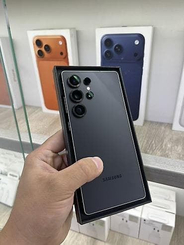 sumsung s9: Samsung Galaxy S25 Ultra, Новый, 512 ГБ, цвет - Черный, В рассрочку, eSIM — 1