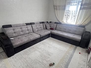 Угловой диван, С ящиками at lalafo.kg Угловой диван, С ящиками
