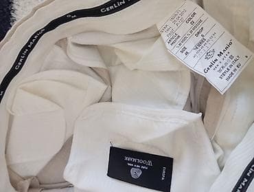 Личные вещи: Мужские классические брюки Gerlin Mario - Цвет: светло-бежевый (тон — 2