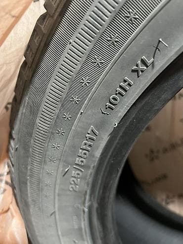 Шины 225 / 55 / R 17, Зима, Б/у, Комплект, Легковые, Sailun — 1