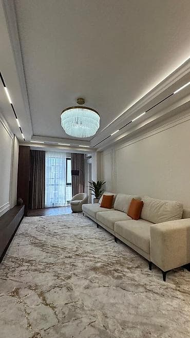 discovery studio: 3 комнаты, 109 м², Асанбай мкр Элитка, 12 этаж, Дизайнерский ремонт — 8