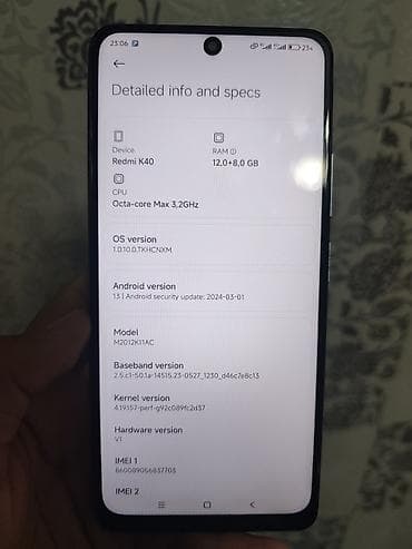 samsung 02s: Redmi, Redmi K40, Б/у, 256 ГБ, цвет - Голубой, 2 SIM — 8