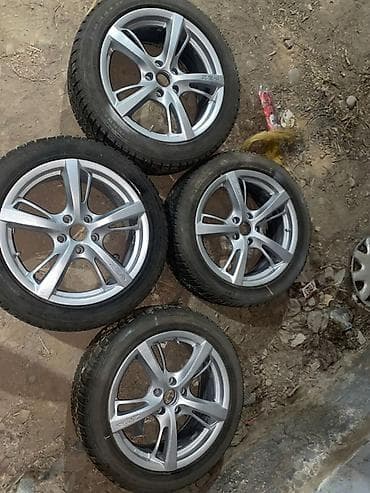 Колеса в сборе R 17, Зима, Комплект, Литые, отверстий - 5