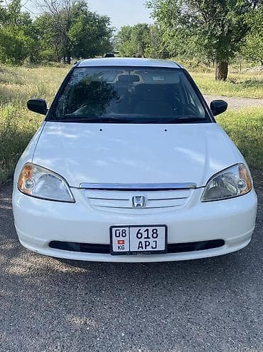 mitsubishi kolt: Honda Civic: 2001 г., 1.5 л, Автомат, Газ, Седан — 1