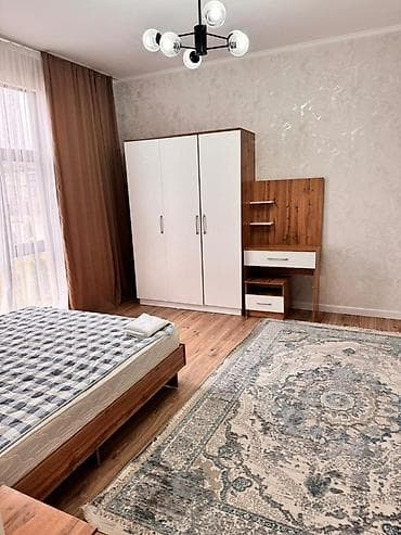 посуточная аренда дома с бассейном: 2 комнаты, С мебелью полностью — 10