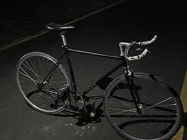 Фикс-байк (single speed) с трековым рулем - Рама: стальная — 2