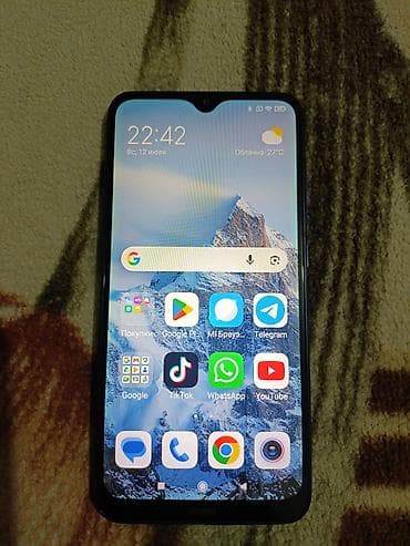 Техника и электроника: Смартфон Redmi 8(синего цвета) - Экран: безрамочный с каплевидным — 2