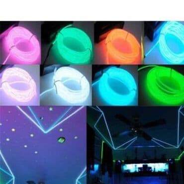 светодиодная лента с пультом: Неоновая лента работающая от батареек Неоновая лента с встроенным — 4