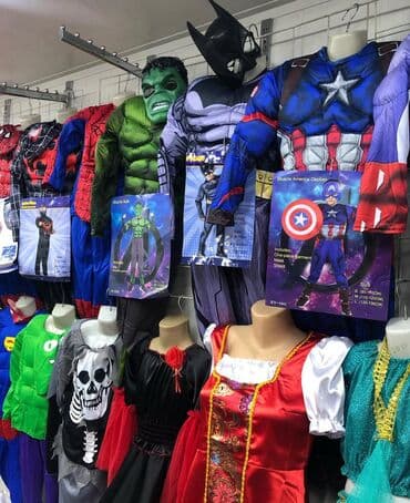 АКЦИЯ НА КОСТЮМЫ ГЕРОЕВ MARVEL! 1399 cом Хотите почувствовать себя