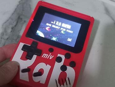 xiomi redmi note 4: Портативная игровая консоль «400 in 1» (красная) - Компактная — 2