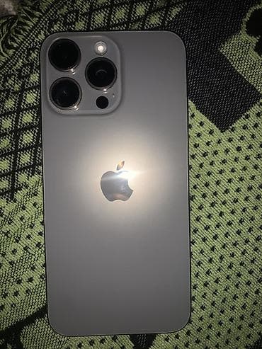 IPhone 15 Pro Max, титановый корпус, цвет серый. Объем памяти 1 ТБ at lalafo.kg IPhone 15 Pro Max, титановый корпус, цвет серый. Объем памяти 1 ТБ