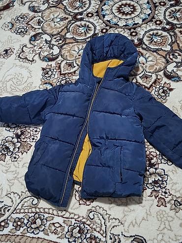 детские зимние комбинезоны куртки: Детская утеплённая куртка с капюшоном 9-10 лет состояние отличное — 3