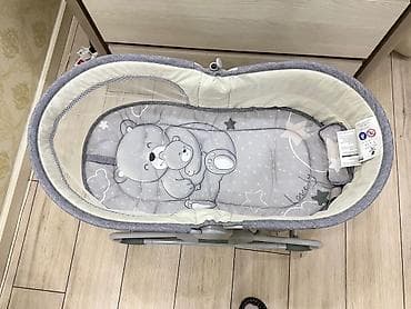 Двухъярусные детские кровати: Люлька, Колыбель, Металл, цвет - Серый — 3