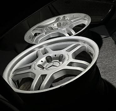 bmw diski: Литые Диски R 17 AMG, Комплект, отверстий - 5, Б/у — 1