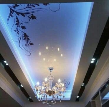 Натяжной потолок Глянцевое, Матовое, 3D потолки Гарантия
