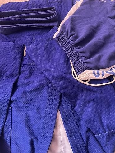 nike tech fleese: Костюм для самбо (синий) — комплект Состав набора: - куртка самбо из — 3