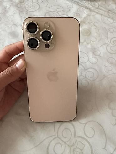 IPhone 13 Pro, Б/у, 256 ГБ, Золотой, Защитное стекло, 93 %