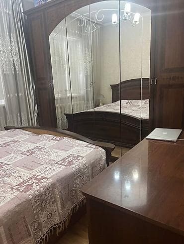 70 сом: 4 бөлмө, 71 м², 7-мкр 105-серия, 6 кабат, Евро оңдоо — 4
