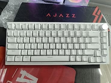 ajazz ak820 цена: Клавиатура, Ajazz, Механическая, Проводное подключение, Размер: 75% — 2
