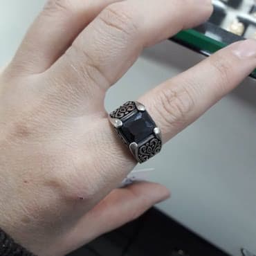 где можно купить обручальные кольца недорого: Серебро 925пробы производитель турция камень чёрный агат все размеры — 1