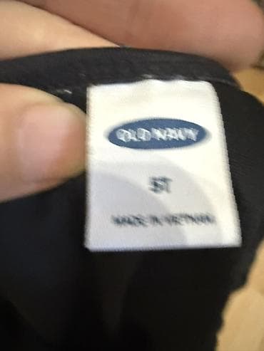 Детский слитный купальник, американский бренд Old Navy - Цвет: чёрный — 2