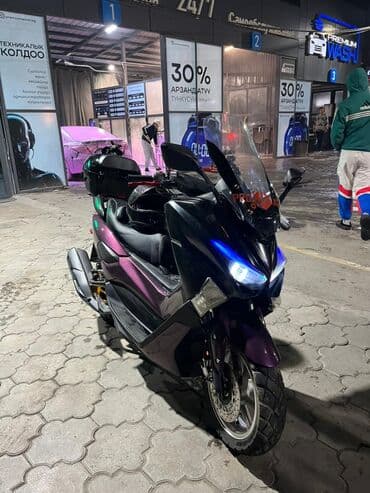 мотоциклы электронные: Макси-скутер Yamaha, 180 куб. см, Бензин, Б/у — 1