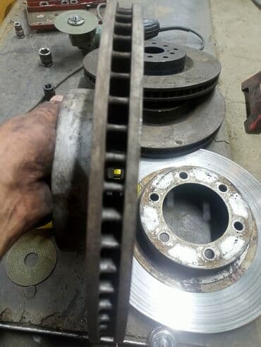 Предний тормозной диск Lexus 2005 г., Б/у, Оригинал, Япония