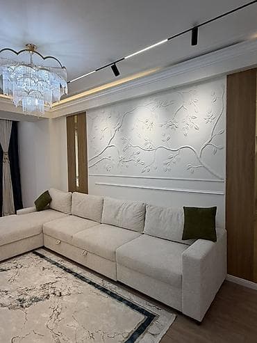 ремонт будка: 3 комнаты, 74 м², Элитка, 3 этаж, Дизайнерский ремонт — 2
