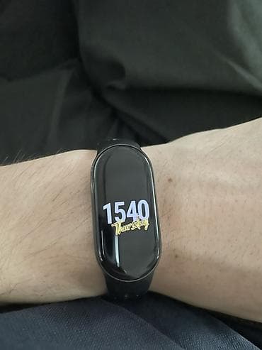 Фитнес-браслет Miband 10 с цветным AMOLED-дисплеем и силиконовым — 2