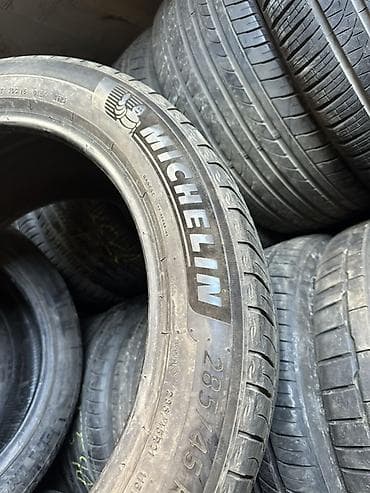 mishelin: Шины 285 / 45 / R 21, Лето, Б/у, Комплект, Внедорожные (АТ/МТ), Франция, Michelin — 3