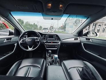 gray f17: Hyundai Sonata: 2018 г., 2 л, Автомат, Газ, Седан — 5