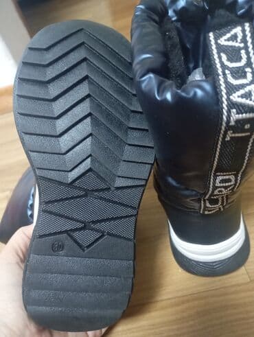 детская теплая одежда для девочек: Зимние детские дутики/сапоги - Цвет: темно синий с контрастной белой — 2