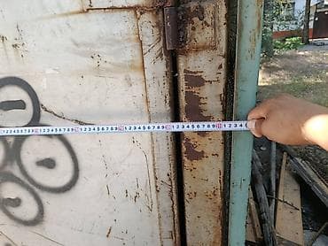 продам железный гараж: 18 м², Металлический — 2