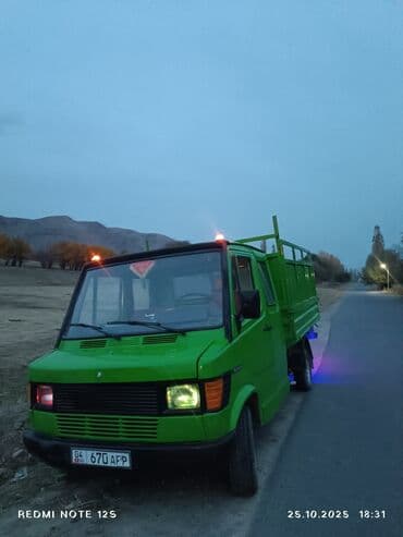 кран манипулятор: Легкий грузовик, Mercedes-Benz, Дубль, 2 т, Б/у — 5