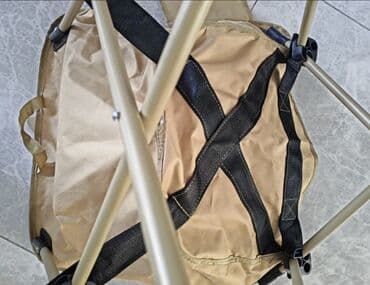 кресла массажный: Походный складной стул, Новый, Другой материал, цвет - Зеленый — 5